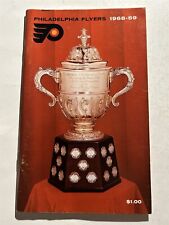 1968 69 PHILADELPHIA Flyers Official YEARBOOK Media BERNIE PARENT Doug FAVELL picture