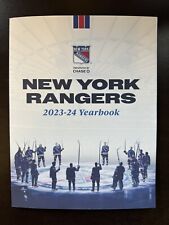 2023-24 New York Rangers Official Team Yearbook picture