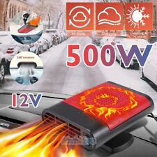 360° 500W Car Heater DC 12V Heating Cooling Fan Windshield Defroster Demister US picture