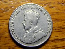 1926 Canada 5 Cent Coin FAR 6 rare Key Date picture