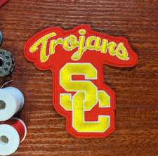 USC Trojans Patch University of Southern California Embroidered Iron On 2.5x3.5