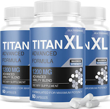 (3 Pack) Titan XL Supplements Pills (180 Capsules) picture