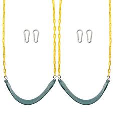 2PCS Swings Seats Heavy Duty with 66 Chain Playground Swing Set Accessories wi picture