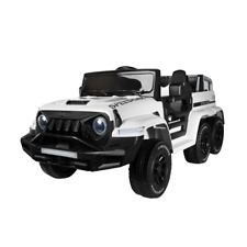 24V Kids Car 6WD Ride on Toy Power Wheels Truck w/Remote Control Lockable Doors picture