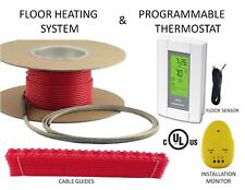 Electric Tile Radiant Warm Floor Heat Heated Kit, 120V, All Sizes Available picture