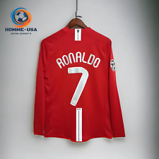 Retro Cristiano Ronaldo Shirt 2008 UCL Final Jersey picture