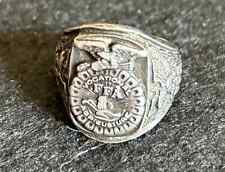Vintage FFA Balfour Sterling Silver Future Farmers of America Ring Size 6.5-7 picture