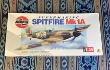 Vintage 1993 Airfix Supermarine Spitfire Mk 1A 1:24 Factory Sealed New picture