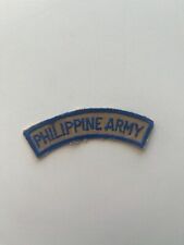 WWII US-Philippine Army Arc Patch picture