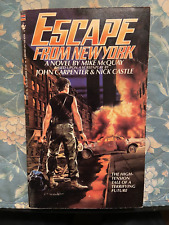 Escape From New York by Mike McQuay Paperback picture