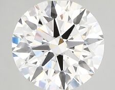Lab-Created Diamond 2.85 Ct Round G VVS2 Quality Ideal Cut IGI Certified Loose picture