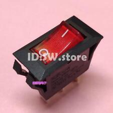 1pcs RLEIL RL1-5 16A 250VAC T125/55 Power On Off Rocker Switch 3 Pin Red Button picture