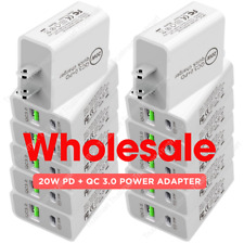 For Android Samsung iPhone 14 QC 3.0 PD 20W Fast Charger Power Adapter Block Lot picture