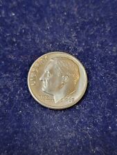 Rare 1968 No Mint Mark Roosevelt Dime Coin Uncirculated And Uncertified picture