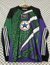 Retro 1995-1996 Newcastle United GK purple long sleeves soccer jersey size XL picture