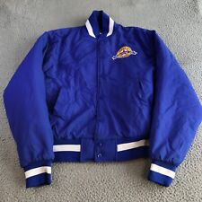 Vintage Macy's Thanksgiving Day Parade Bomber Jacket Adult Small Blue America picture