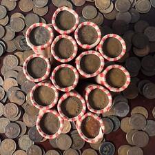 1859-1899 (Early Date) Indian Head Penny 50 Coin Rolls (Avg Circ) picture