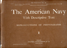 The American Navy DescriptiveText Photographs Battleships Historical Travel 1898 picture