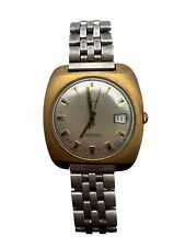Timex Electronic Gold Tone Mens Vintage 1970s Watch Working picture