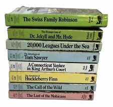 Lot 8 Moby Books Illustrated Classic Editions Vintage Mini Paperback Books picture