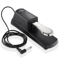 Sustain Foot Pedal with Polarity Switch for Digital Electronic Keyboard Pianos picture