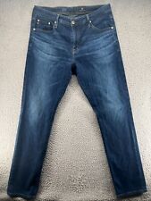 Adriano Goldschmied AG Jeans Mens 33x32 Everett Slim Straight Blue Denim picture