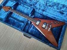 Harmony Vintage Guitar 1970 Made Mahogany Flying V With Hard Case Rare Japan JP picture
