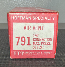ITT McDonnell & Miller Hoffman Specialty Air Vent 791 1/4