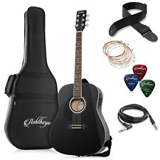 Full-Size Left-Handed Dreadnought Acoustic-Electric Guitar w/ Gig Bag & EQ picture