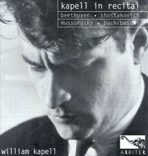 KAPELL IN RECITAL NEW CD picture