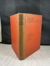 Riley Love-Lyrics by James Whitcomb Riley 1905 Antique Hardcover Poetry Book picture