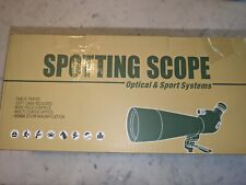 Gosky 20-60x60 Spotting Scope with Tripod, Carrying Bag and Scope Hunting  picture