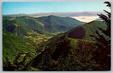 Maggie Valley Waterrock Know View Western North Carolina Mountains VNG Postcard picture