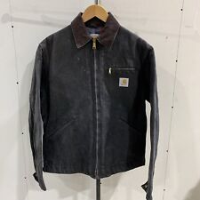 Vintage Carhartt J01 Black Detroit Blanket Lined Jacket Men’s 42 Regular picture