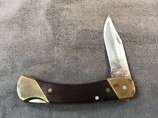Vintage Schrade LB7 Lockback Folding Hunter Knife, USA. picture