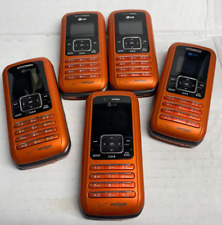Lot of 5 LG enV / Envy VX9900 Orange ( Verizon ) Rare Cell Phones Untested parts picture