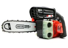 25.4cc Gas Top Handle Chainsaw with 12'' Bar Chain 2-Stroke Engine Cut Tree Wood picture