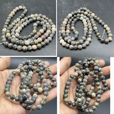 Unique Old Roman Jade beads wonderful Auntique strand necklace picture