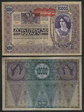 Austria 10000 Kronen 1918, aXF, P-65 picture