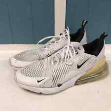 Nike Air Max 270 Running Shoes US Mens Size 12 White Mesh  AH8050-100 *read picture