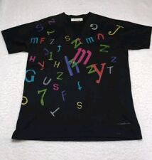 Vintage PS/LA Sun Letters Numbers V-neck T-Shirt Size OS 100% Cotton Unisex USA  picture