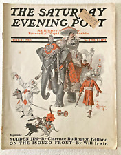 The Saturday Evening Post June 17, 1916 Leyendecker Circus Parade picture