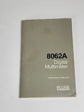 Fluke 8062A Digital Multimeter Instruction Manual Vintage 1982 Booklet picture