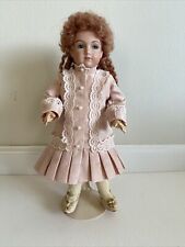 Antique Andre Thuillier A9T Bisque Head Bebe Artist Signed Repro 10” Doll picture