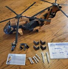 G.I. Joe TOMAHAWK Helicopter 1986 Complete with Lift Ticket and Unused Decals picture