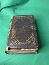 Antique Super Rare Holy Bible 1871 Pittsburgh picture