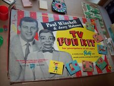 vintage 1955 Transogram RARE Paul Winchell & Jerry Mahoney TV fun kit FOR PARTS picture