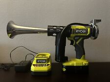 Ryobi Air Horn Gun. New Chrome Edition + Battery + Charger picture