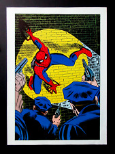 1978 Amazing Spider-man poster:Vintage original 1970's Marvel Comics pin-up,70's picture