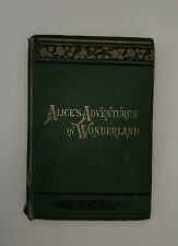 RARE 1880 Alice’s Adventures in Wonderland - Lewis Carroll - Tenniel Illustrated picture